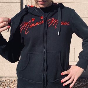 ❤️ AUTHENTIC Disney Minnie Mouse Zip-Up Jacket!